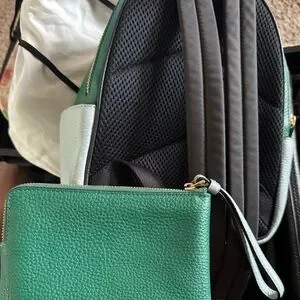 COACH MINI COURT BACKPACK AND CORNER ZIP WRISTLET WITH RADISH NWT Coach Mini Court Backpack CR284/CR285 | eBay main image 3